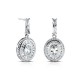 Donna Zircon Silver Earrings Donna Zircon Silver Earrings