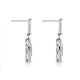 Donna Zircon Silver Earrings Donna Zircon Silver Earrings