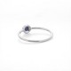 Blue Opal Mini Silver Ring Blue Opal Mini Silver Ring